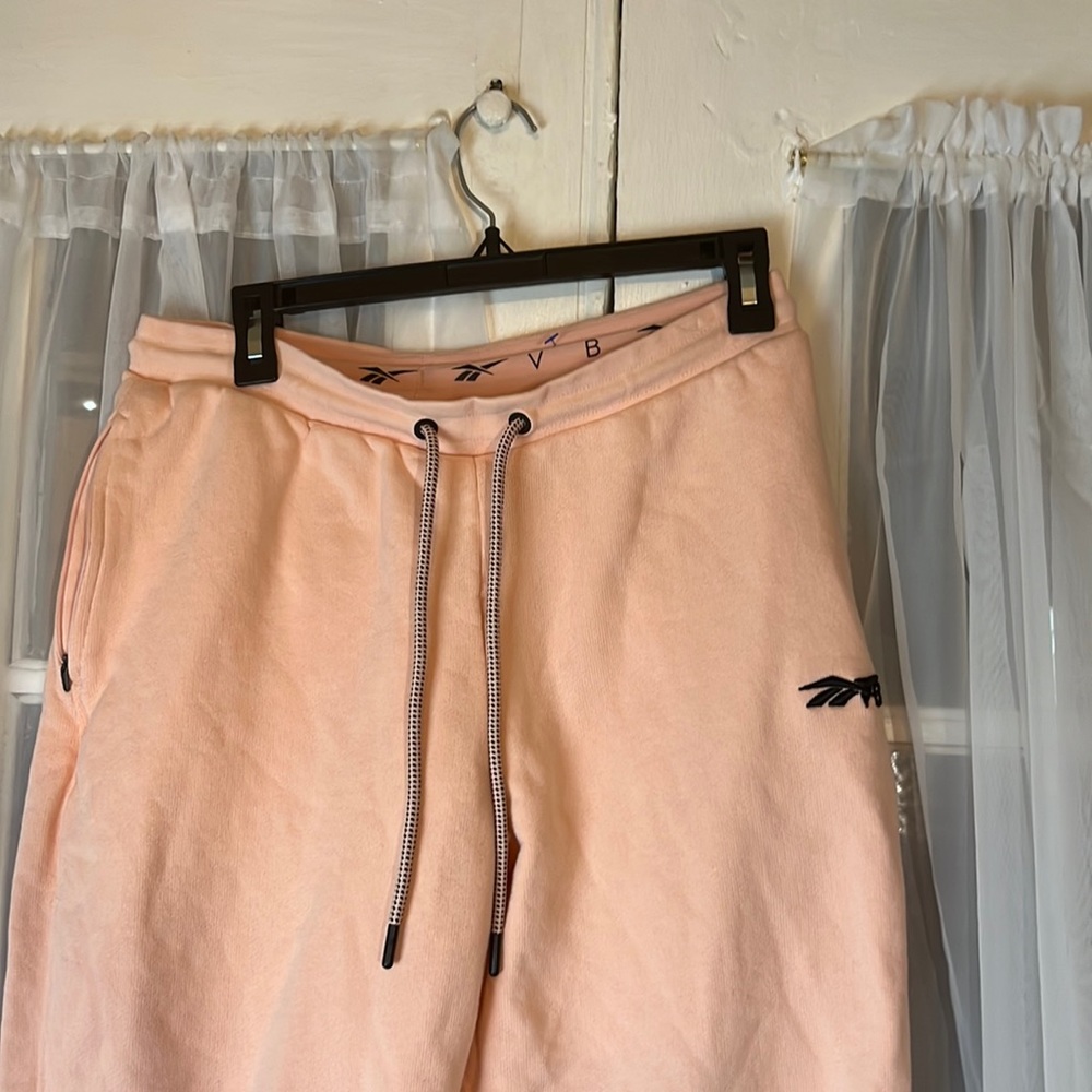 Reebok X Victoria Beckham Coralglow Joggers Women’s Medium Drawstring Athletic - Picture 2 of 8